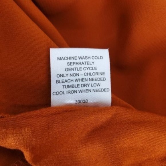 Stitch Fix Market & Spruce Textured Dot Tank Top In Pumpkin Size Small - Picture 4 of 7